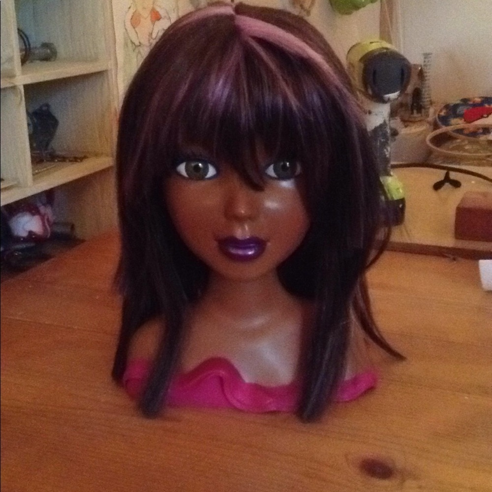 Doll make up head toy